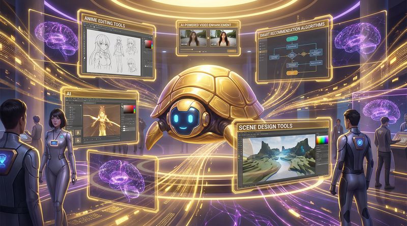 四爱AI赋能动漫创作